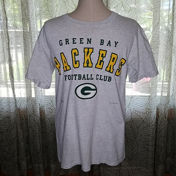 Green Bay Packers Nutmeg Men Shirt Medium Grey BA - Picture 3 of 9